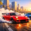Two RX7 Drifters